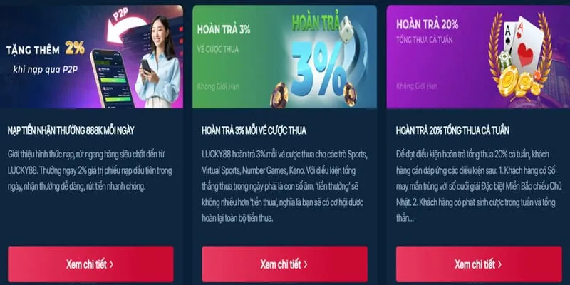 Ưu đãi nạp tiền hàng ngày Bumvip